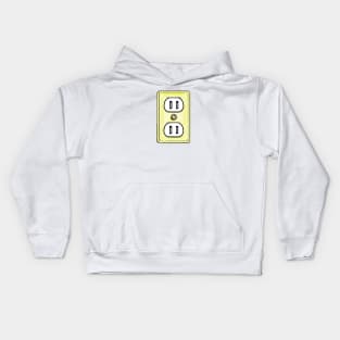 A nice wall socket Kids Hoodie